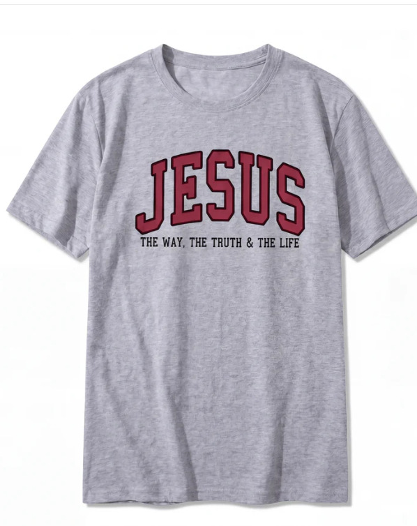 Casual T-shirt With Letter And Graphic Print 4