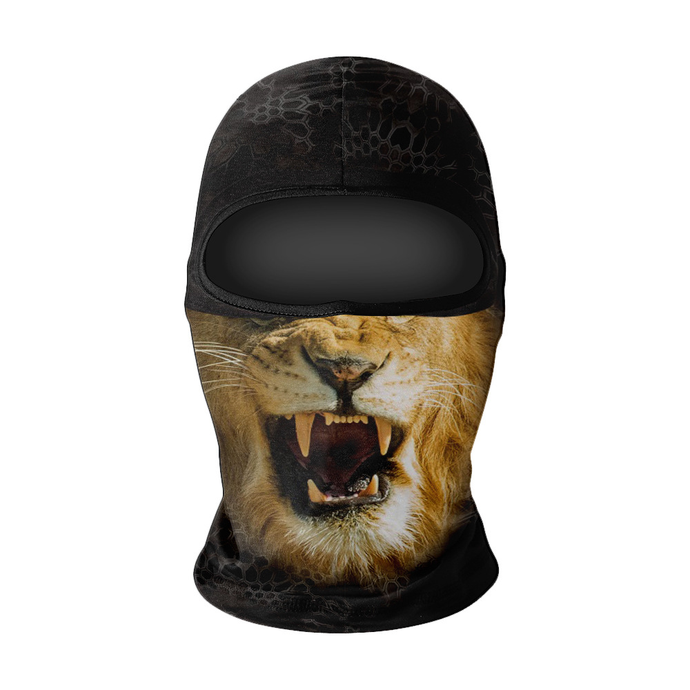 Summer Breathable Full Face Outdoor Sun Protection Quick-drying Ice Silk Headgear 18