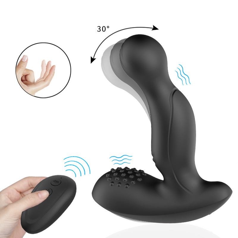 Button Butt Plug Vibrators G-spot Vibration Massager 3