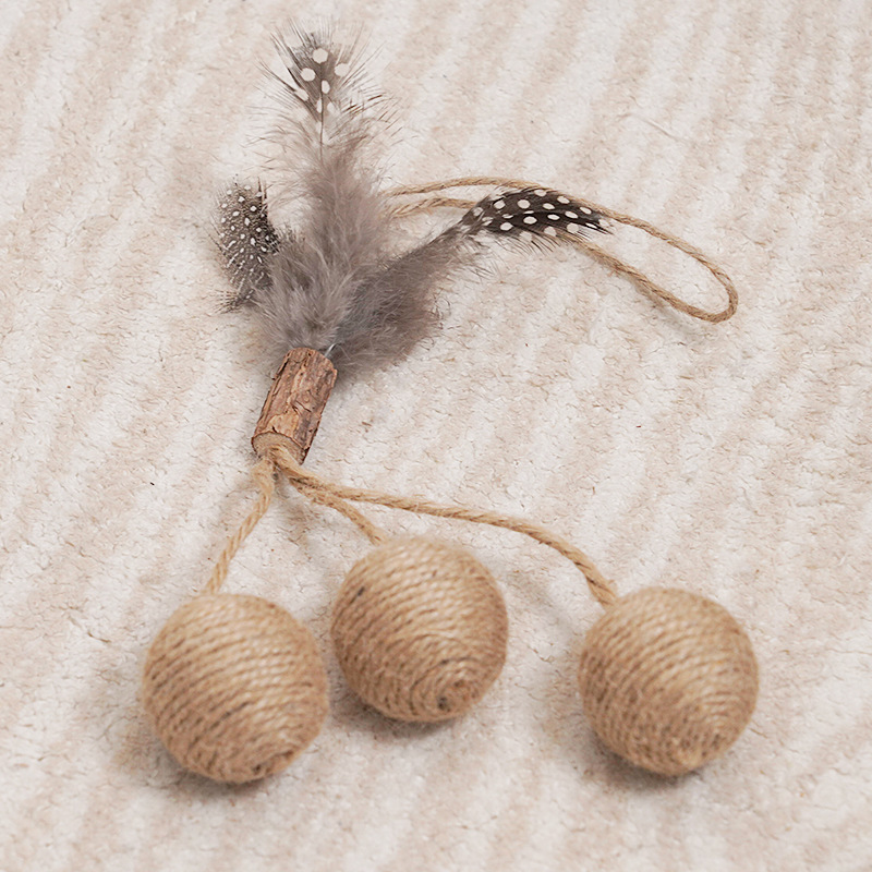 Actinidia Polygama Chew Stick Cat Toy String Of Balls
