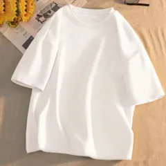 Women's V-neck Short-sleeved High-end Western Style Youthful-looking Casual Top - Short Sleeve - View 1