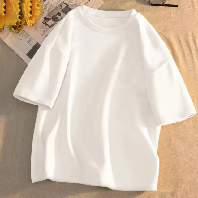 Women's V neck Short sleeved High end Western Style Youthful looking Casual Top Short Sleeve - Shop at LoveMi