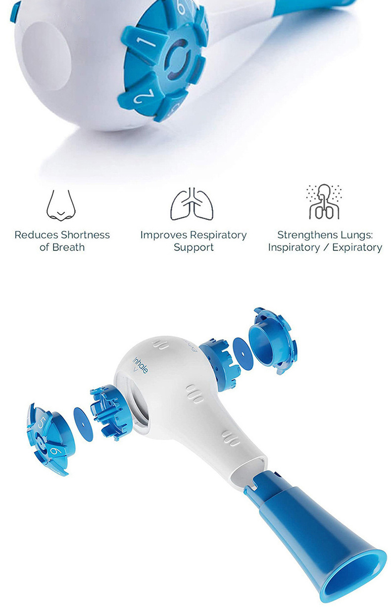 Title 7, Entrenador Respiratorio Pulmonar Portátil Ajust...