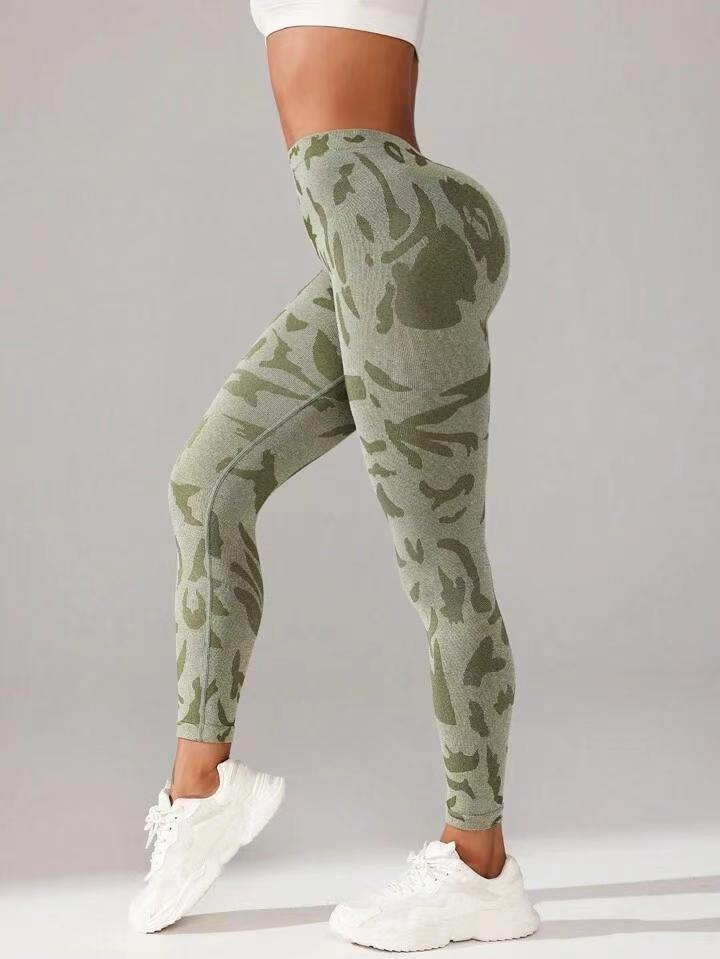 Threaded Yoga Pants With A High Waist For Lifting The Hips Perfect For Outdoor Activities