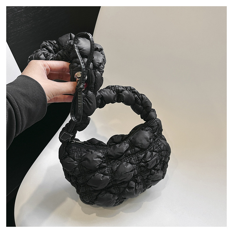 Shoulder Bag Cloud Qin Light Bubble Fold