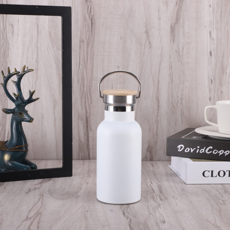 Outdoor Portable Handle Hiking Insulated Water Bottle