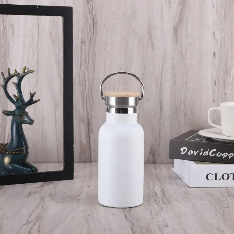 Outdoor Portable Handle Hiking Insulated Water Bottle