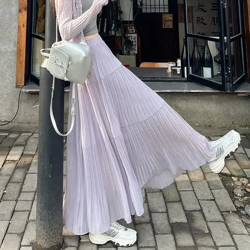 New High-waisted Slimming Casual Skirt