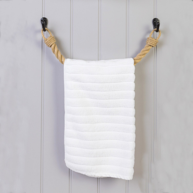 Round Hemp Rope Tissue Holder