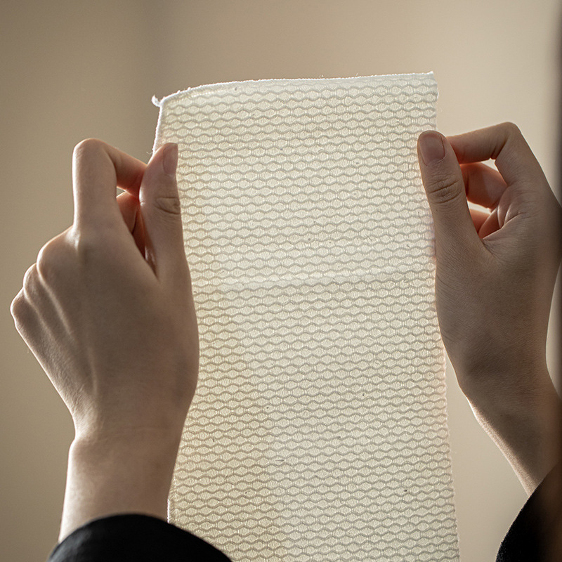 Cotton-linen Water-absorbent Towel Zen-style Tea Tray
