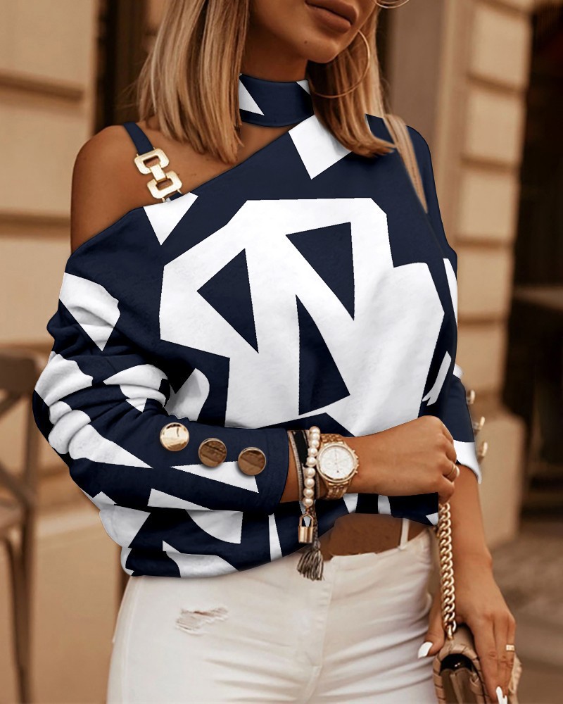 Navy Blue Printing