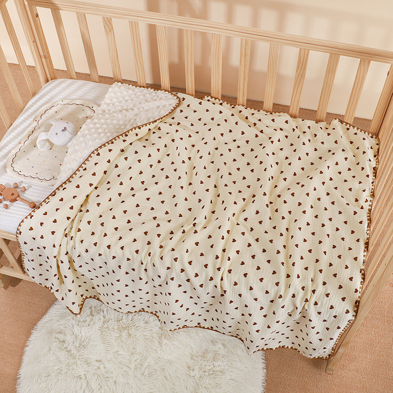 Cotton Gauze Blanket Newborn Baby Quilt