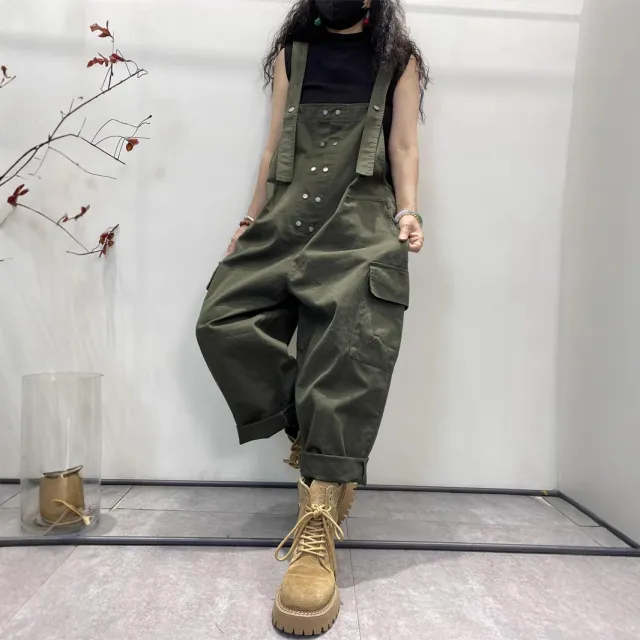 Plus size Casual Pants Elegant Slimming Solid Color Minimalist Design Green - Shop at LoveMi