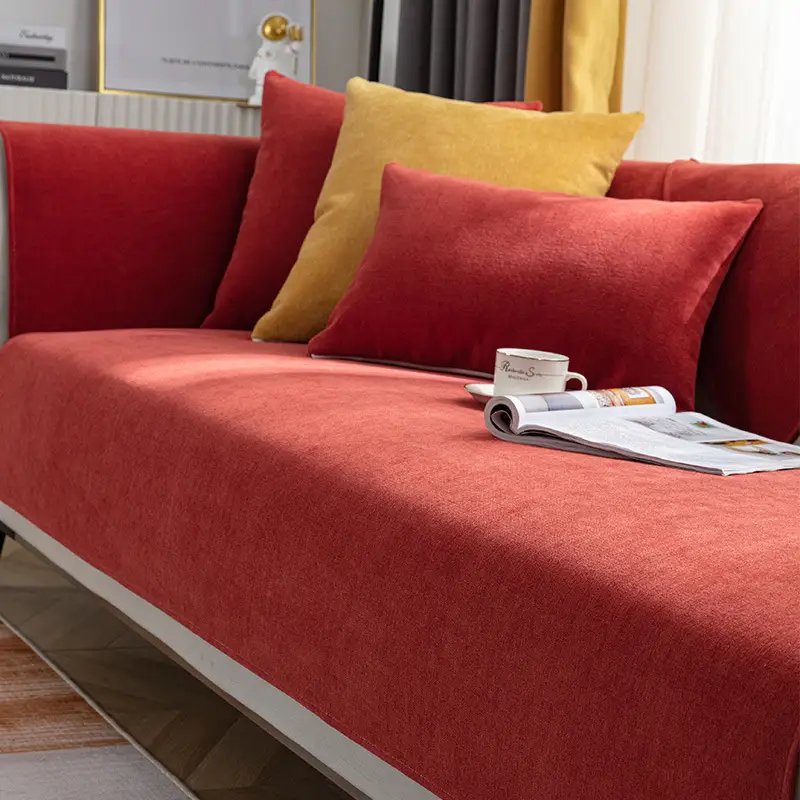 Simple Modern Chenille Non-Slip Sofa Cover