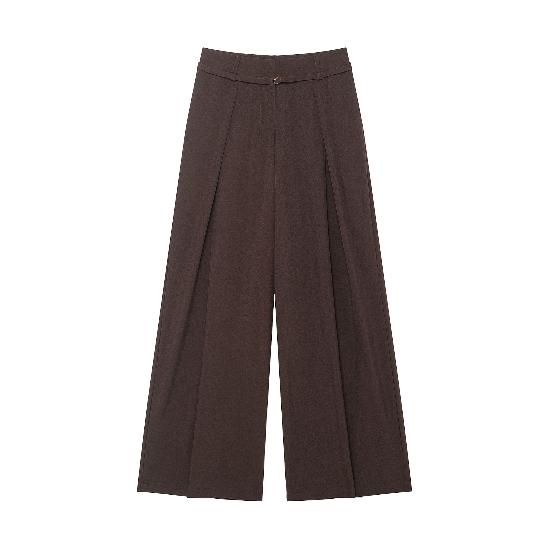 Womens Wide-leg Pants With A Slimming Waistband