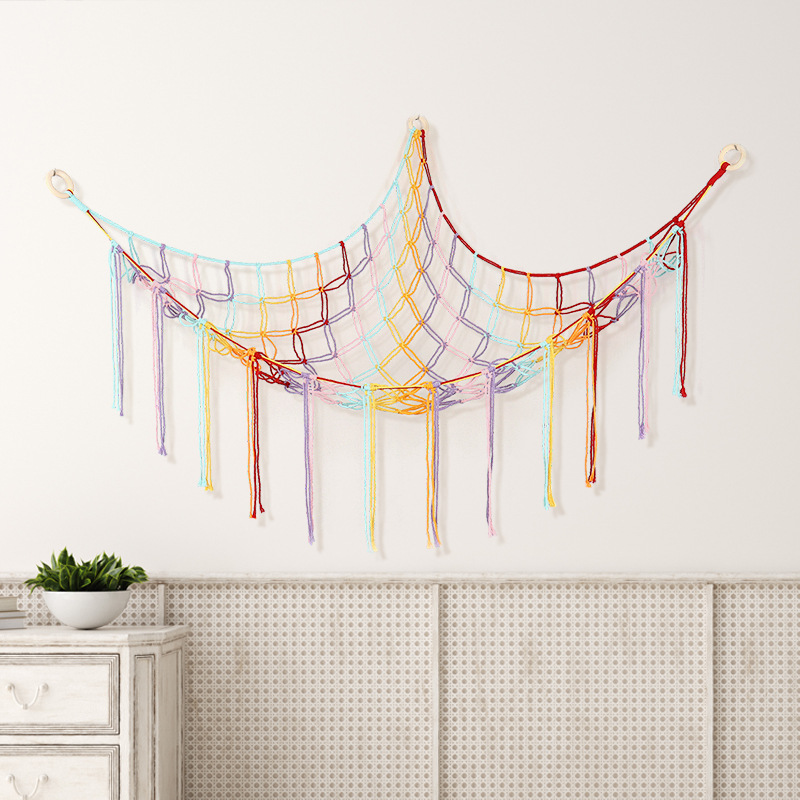 Storage Net Bag Doll Toy Wall-mounted Hammock