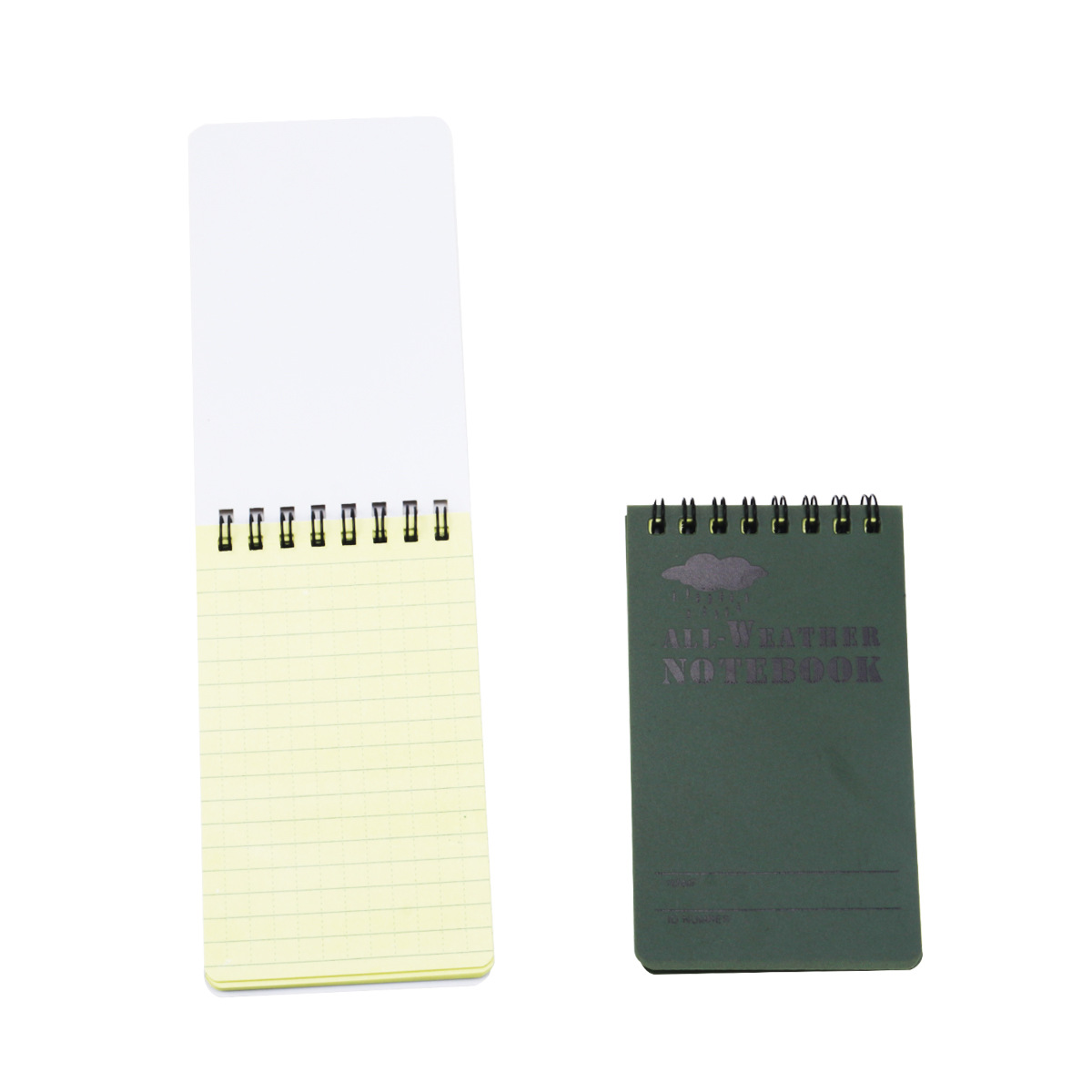 Title 6, Outdoor Waterproof Notepad Camouflage PVC Notepad