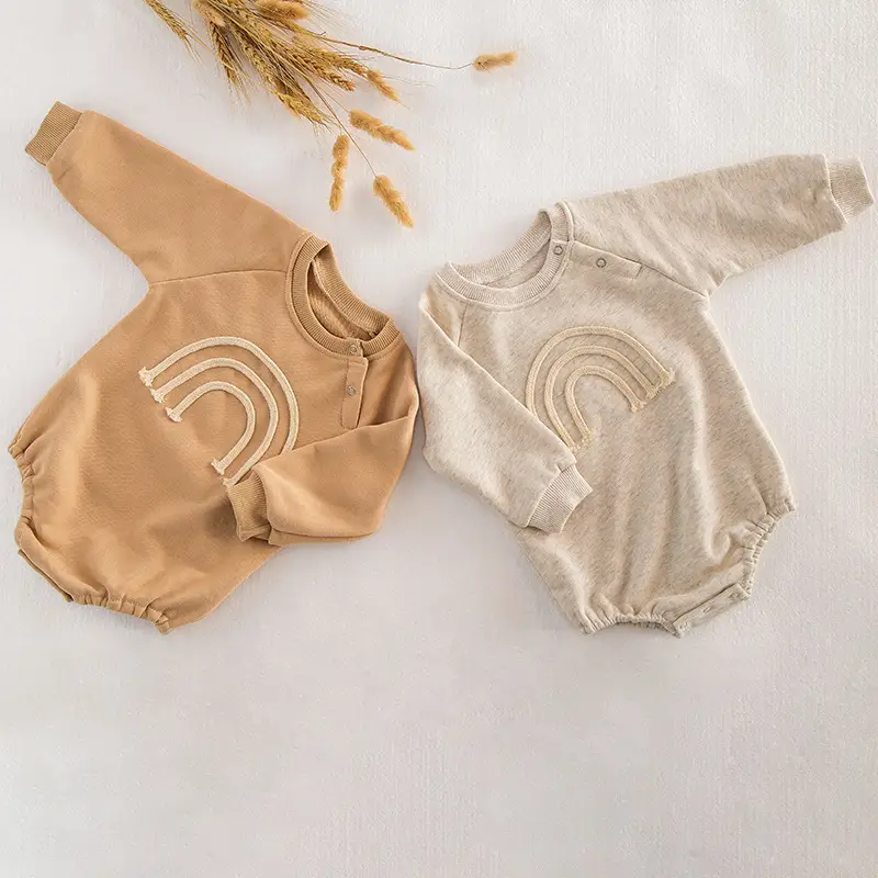 Infant Rainbow Long Sleeve Jumpsuit