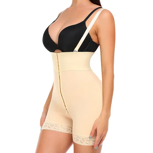 Women's Fashion Simple And Tight Belly Contracting Hip Lift Body Shaping Corset Skin Color - Shop at LoveMi