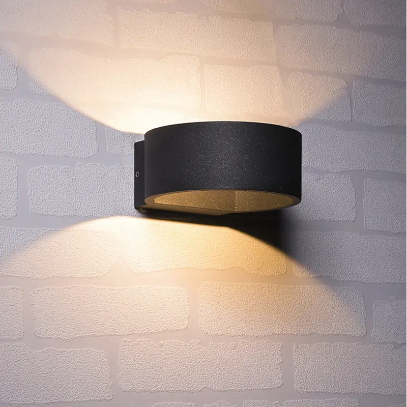 LED Outdoor Wall Lamp Round Balcony Aisle