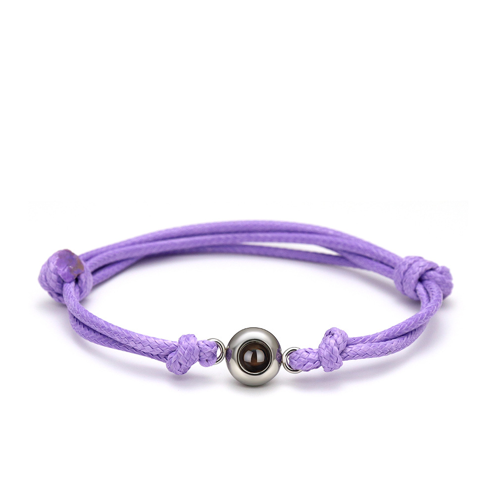 Purple Rope White Gold Color