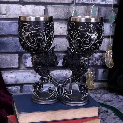 Black Cat Goblet