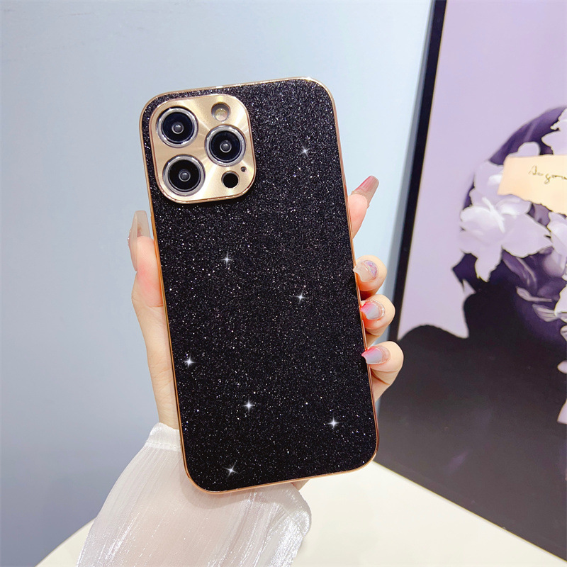 Glitter Star Diamond Black