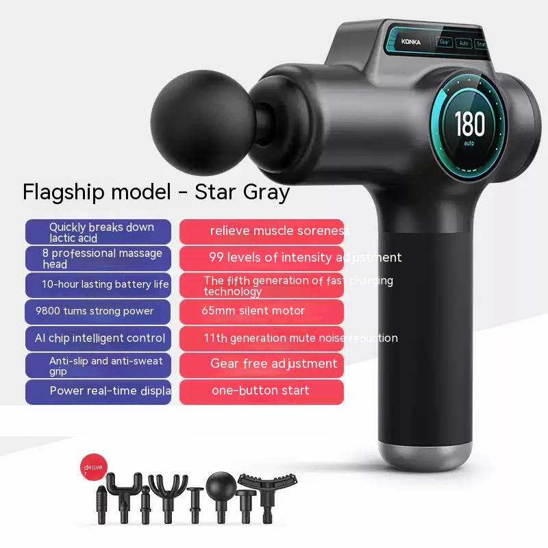 Massage Gun Small Muscle Massager Household - Picture 7 of 9