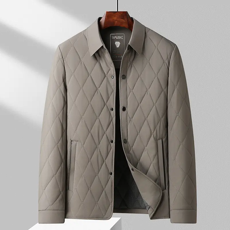 Mulberry Silk Thermal Casual Cotton-padded Jacket
