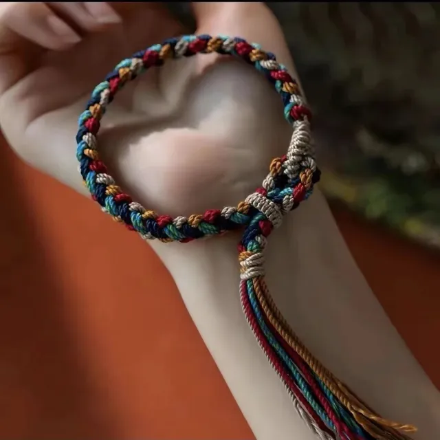 Fashion Personality Colorful Braided Rope Woven Bracelet Women'S - Shop at LoveMi