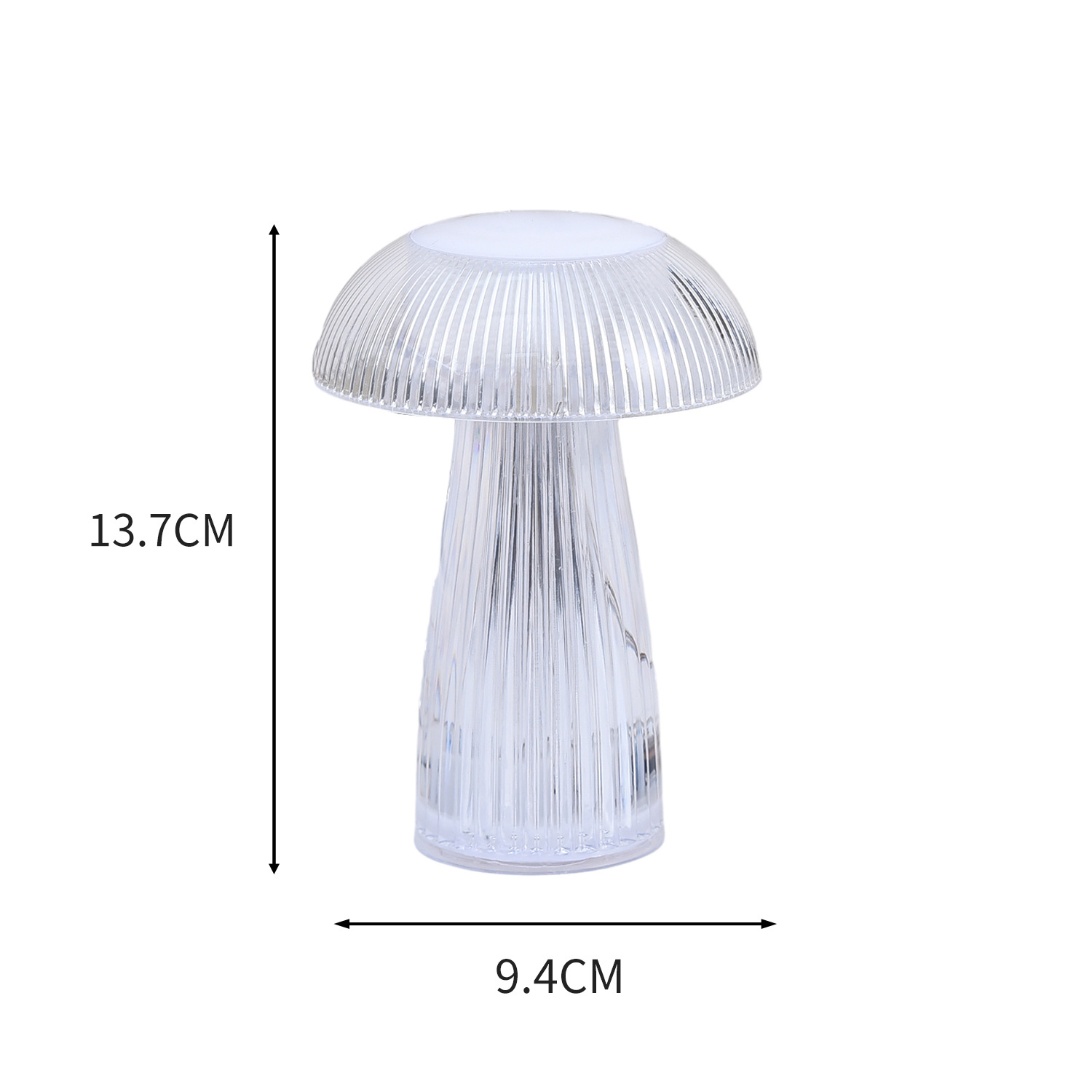 Creative Mushroom Atmosphere Electronic Jellyfish Table Lamp Home Decor - Image 3