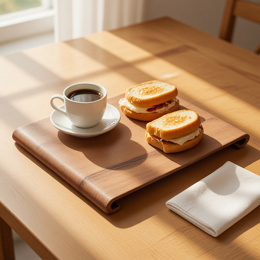 Solid Wood Serving Tray, picture 2 of 2