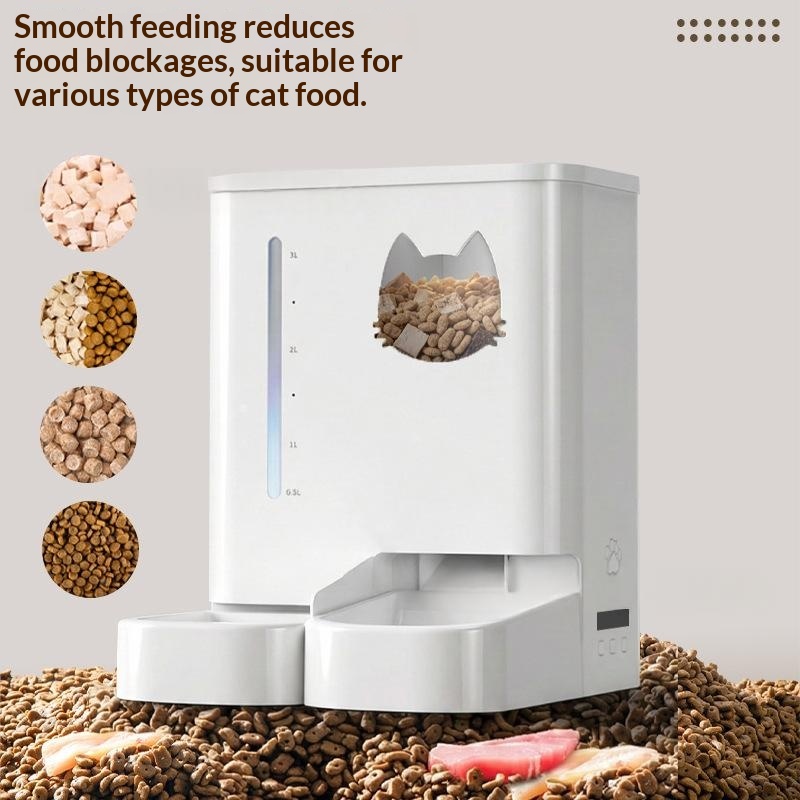 Distributeur intelligent de nourriture pour animaux de compagnie pour chats et – Image 3