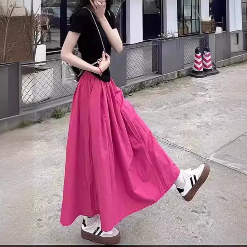 High-waisted Figure-flattering Skirt For Women