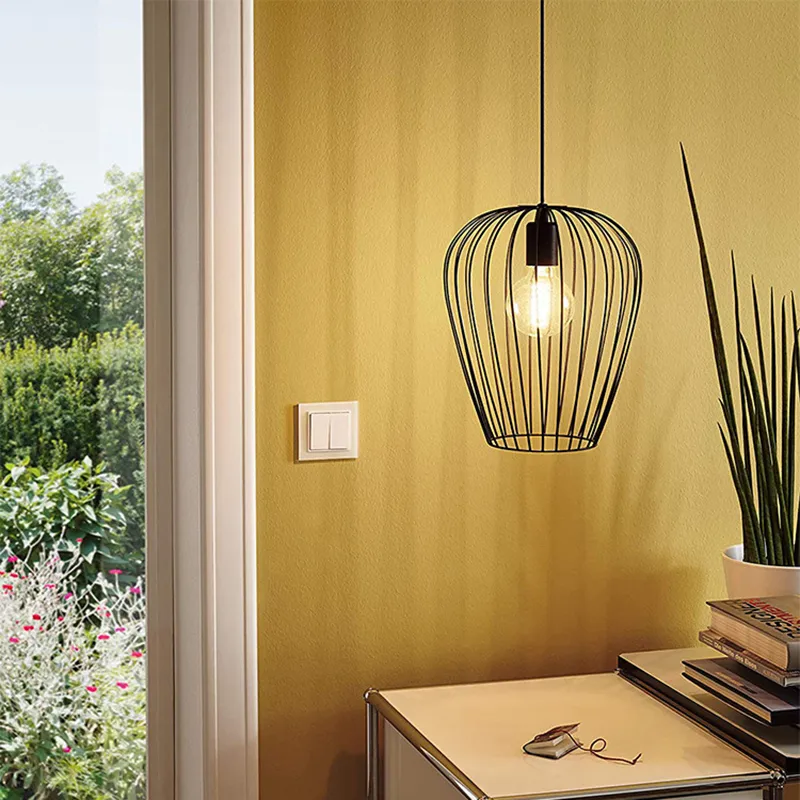 Iron Vintage Country LED Floor Lamp