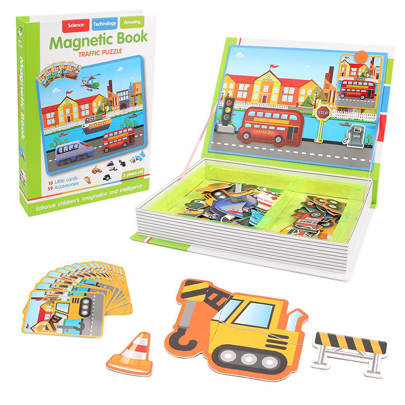 Educational Magnetic Puzzle DIY Toy For Parent-child Play — foto 2