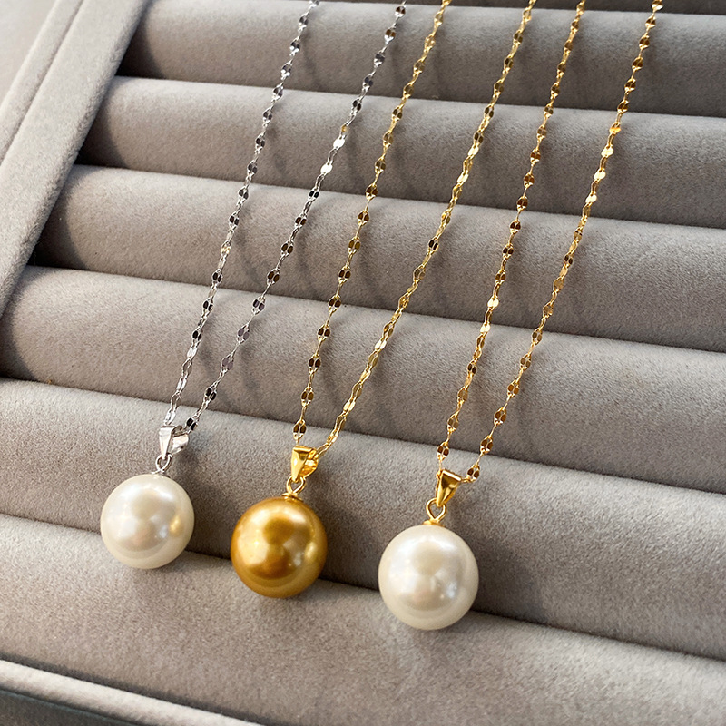 High-end Pearl Necklace Womens Chanel-style Minimalist And Versatile