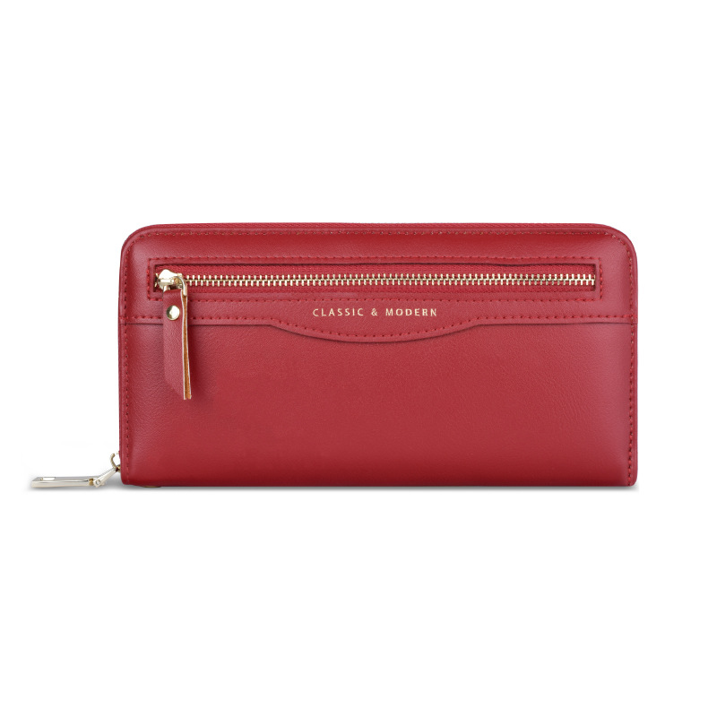 Women's Wallet Zipper Multifunctional Change Long Clutch - Bags & Accessories