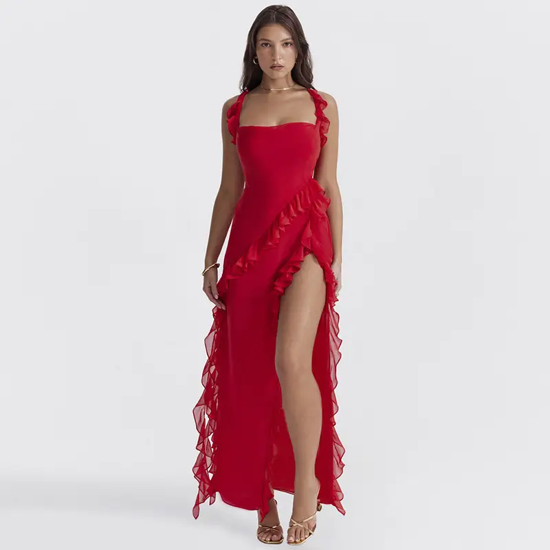Women's Fashion Sexy Suspender Dress