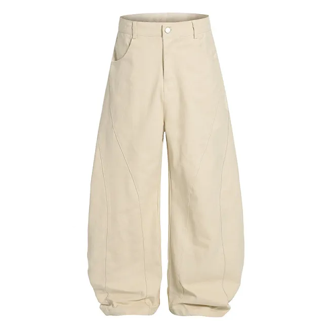 Street Retro Star Letters Embroidered Jeans For Women Khaki - Shop at LoveMi
