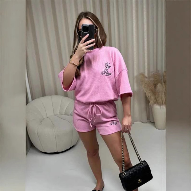 Women's Embroidered Sweater Casual 2-piece Set