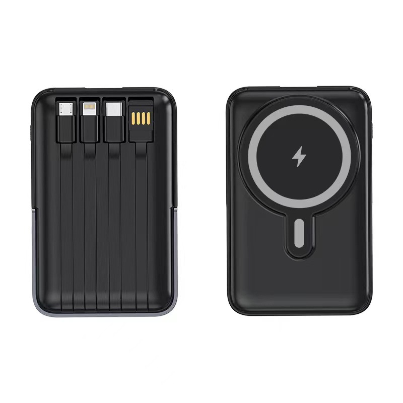 20000mAh Power Bank Magnetic Wireless Charger Battery Pack for IPhone & Android - Photo 7 sur 10