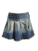 Short Skirt Blue