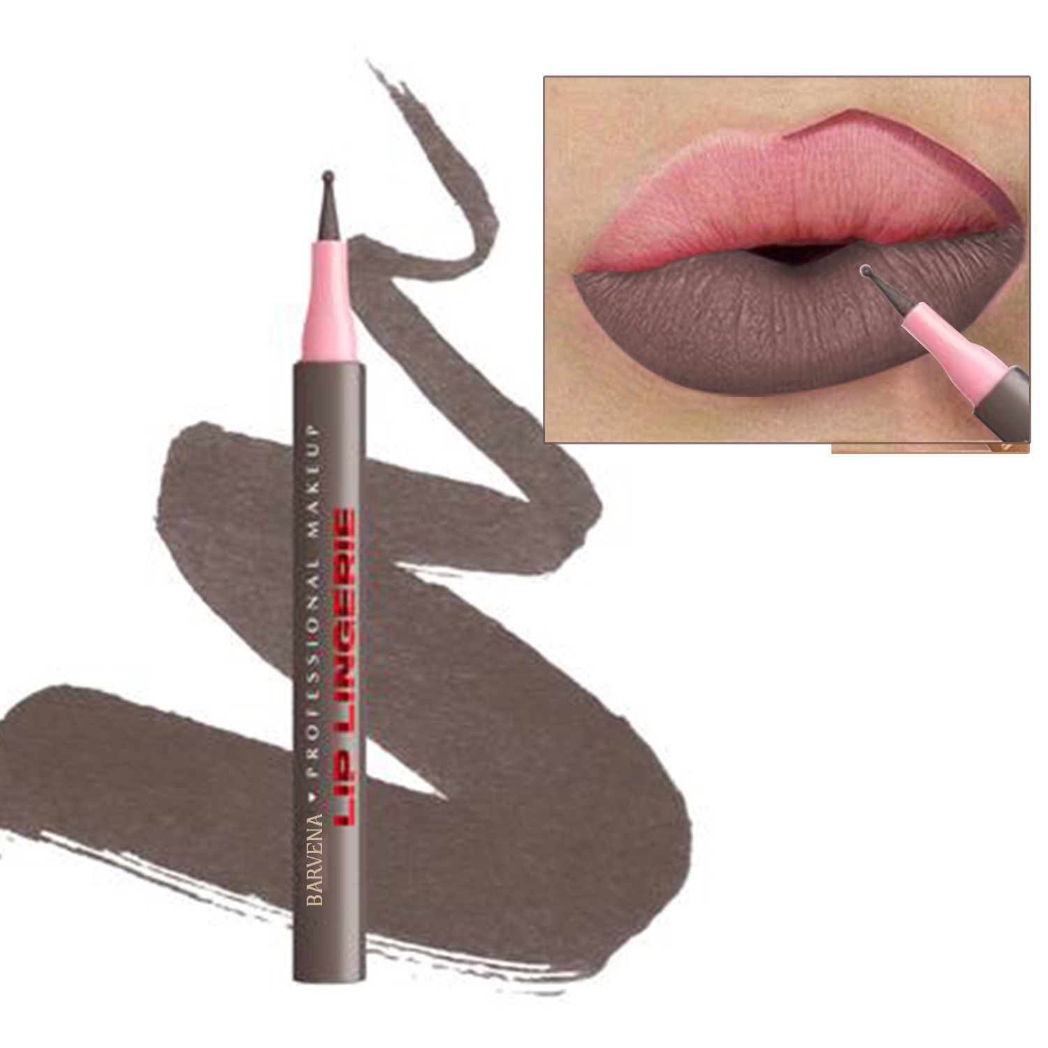 Outline Three-dimensional Full Lip Description Matte Lip Liner