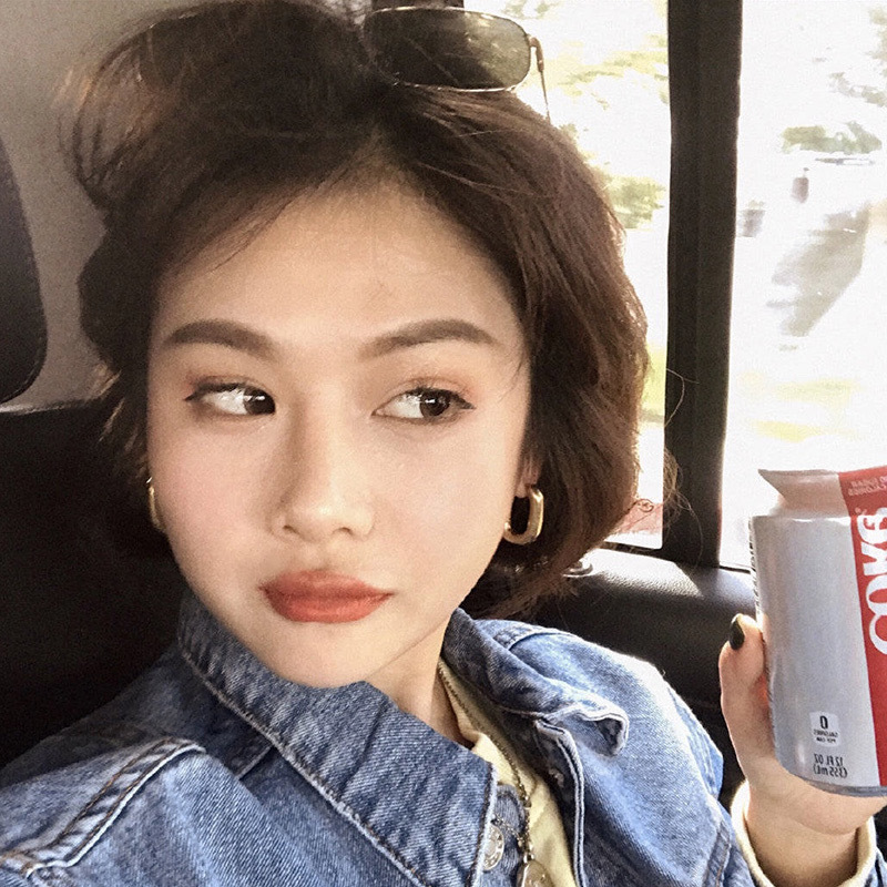 925 Silver Needle French Elegant Oval Earrings Simple Opening Ear Ring