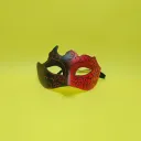 Horn Red And Half Black