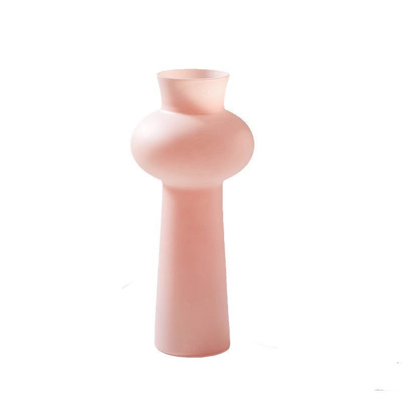 Glass Vase, Willow Leaf