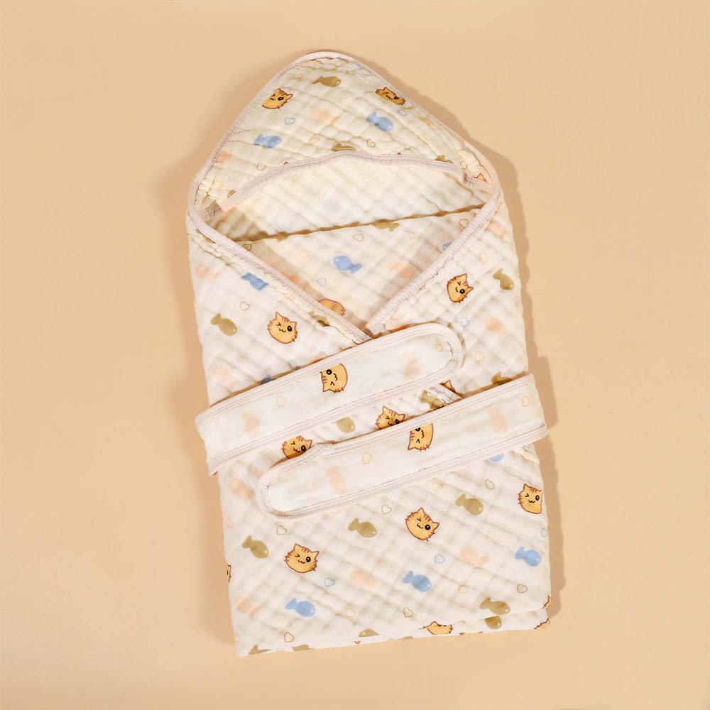 Baby Swaddle Blanket Pure Cotton Class A Gauze Newborn
