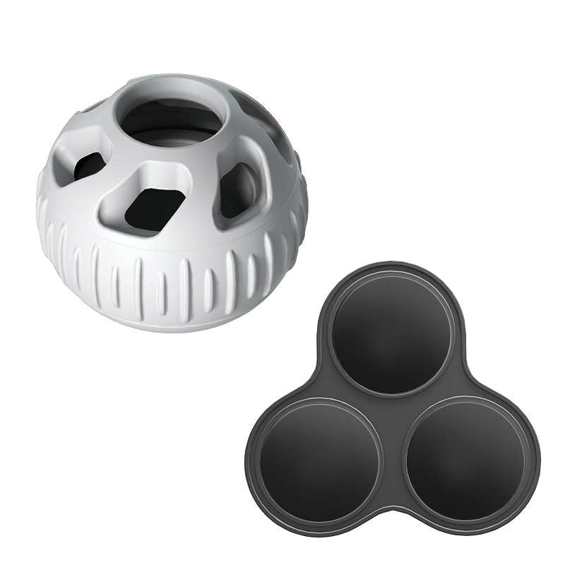 Ball Gray Snack Mold Black