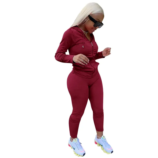 European And American Multi color Coat Tights Casual Suit Wine Red - Shop at LoveMi